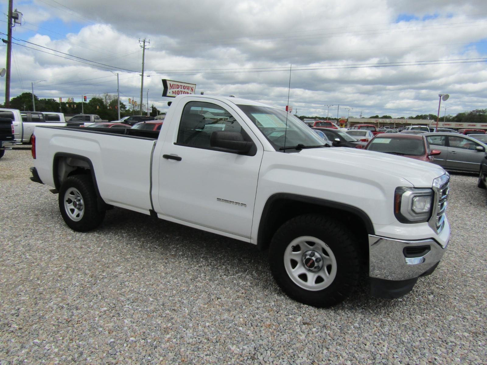 2017 White /Gray GMC Sierra 1500 (1GTN1LEC2HZ) , Automatic transmission, located at 15016 S Hwy 231, Midland City, AL, 36350, (334) 983-3001, 31.306210, -85.495277 - Photo #0